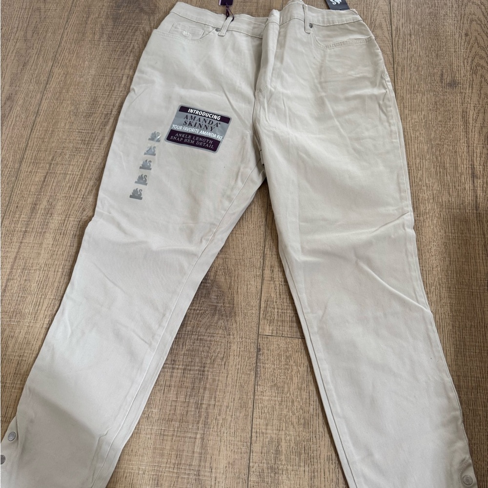 🔴Beige Casual Pants